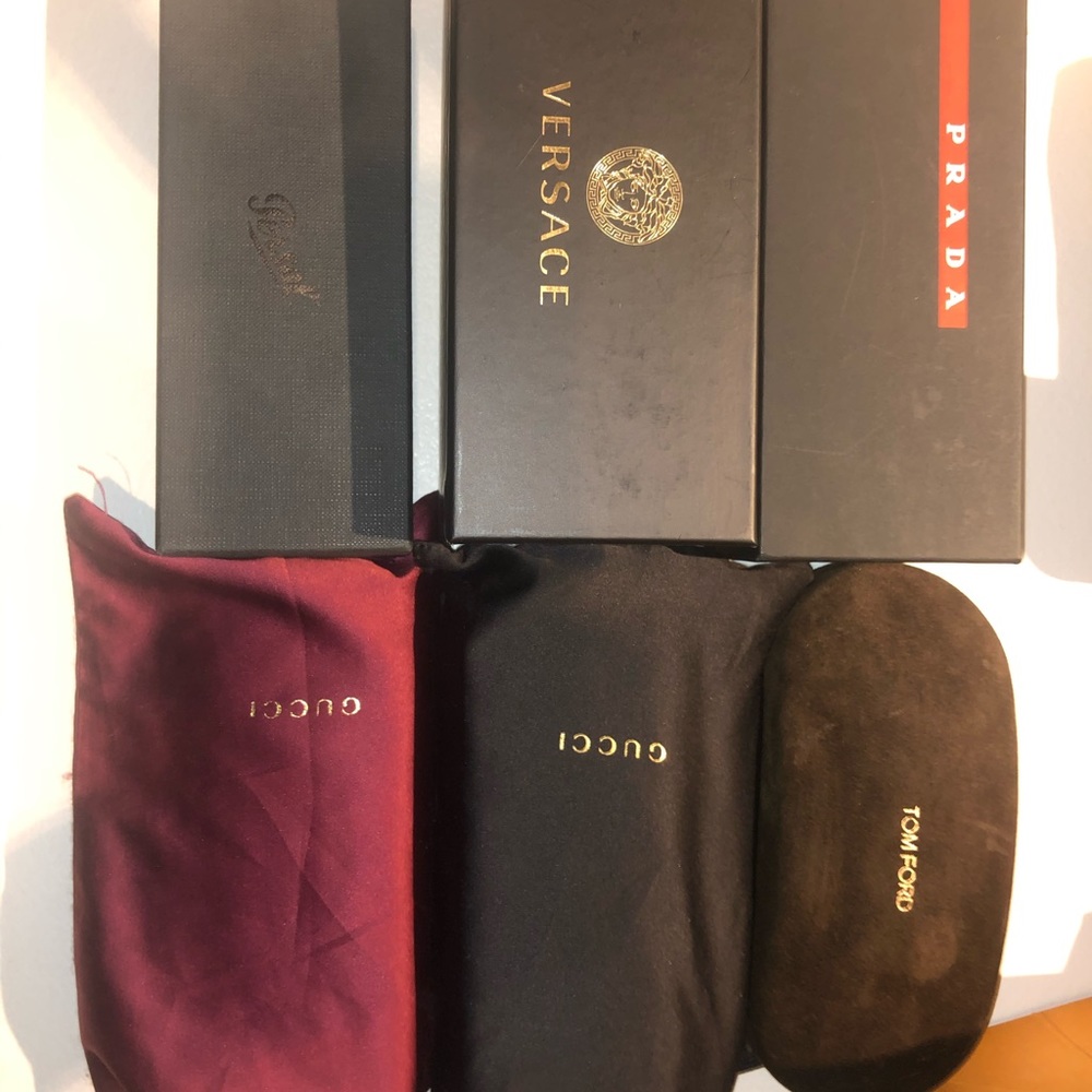 Gucci, Persol, Tom Ford, Prada, Versace Sunglasses
